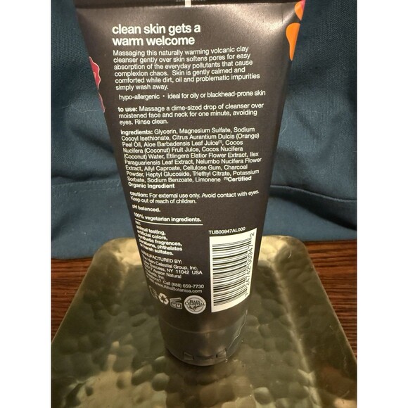 Alba Botanica Hawaiian Detox WARMING Cleanser Volcanic Clay Hypoallergenic 6oz - Picture 2 of 2